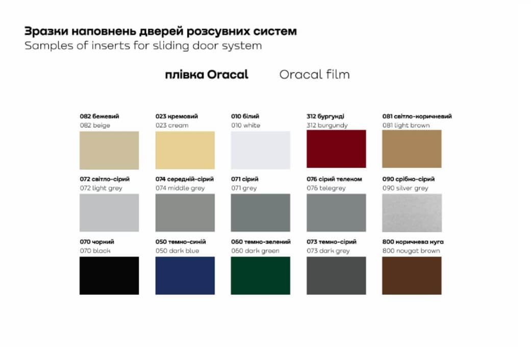 шафа купе київ вибір фасаду