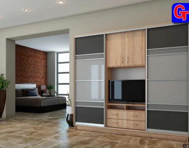 Шафа стінка у вітальню 2400х450х2200мм в Києві