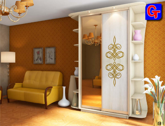 Шафа купе 1800*450*2400 в Києві - Зображення 2