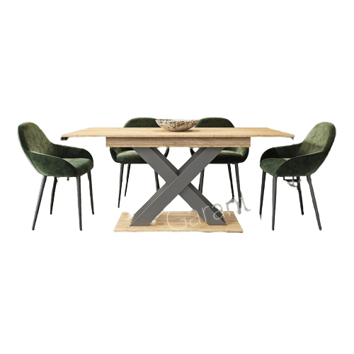 Розкладний обідній стіл Кросс в Києві