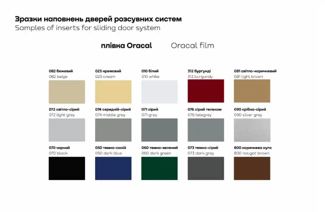 шафа купе київ вибір фасаду